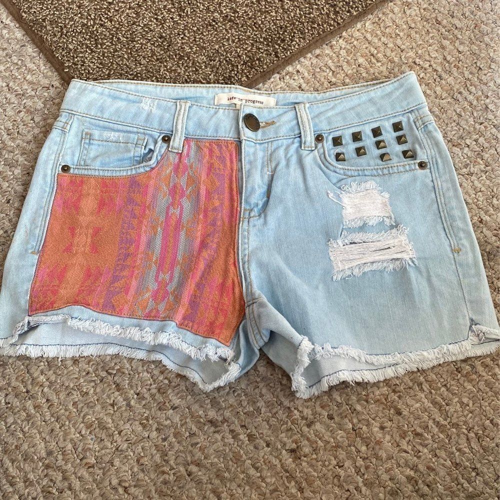 Life in progress Jean Shorts size 26
